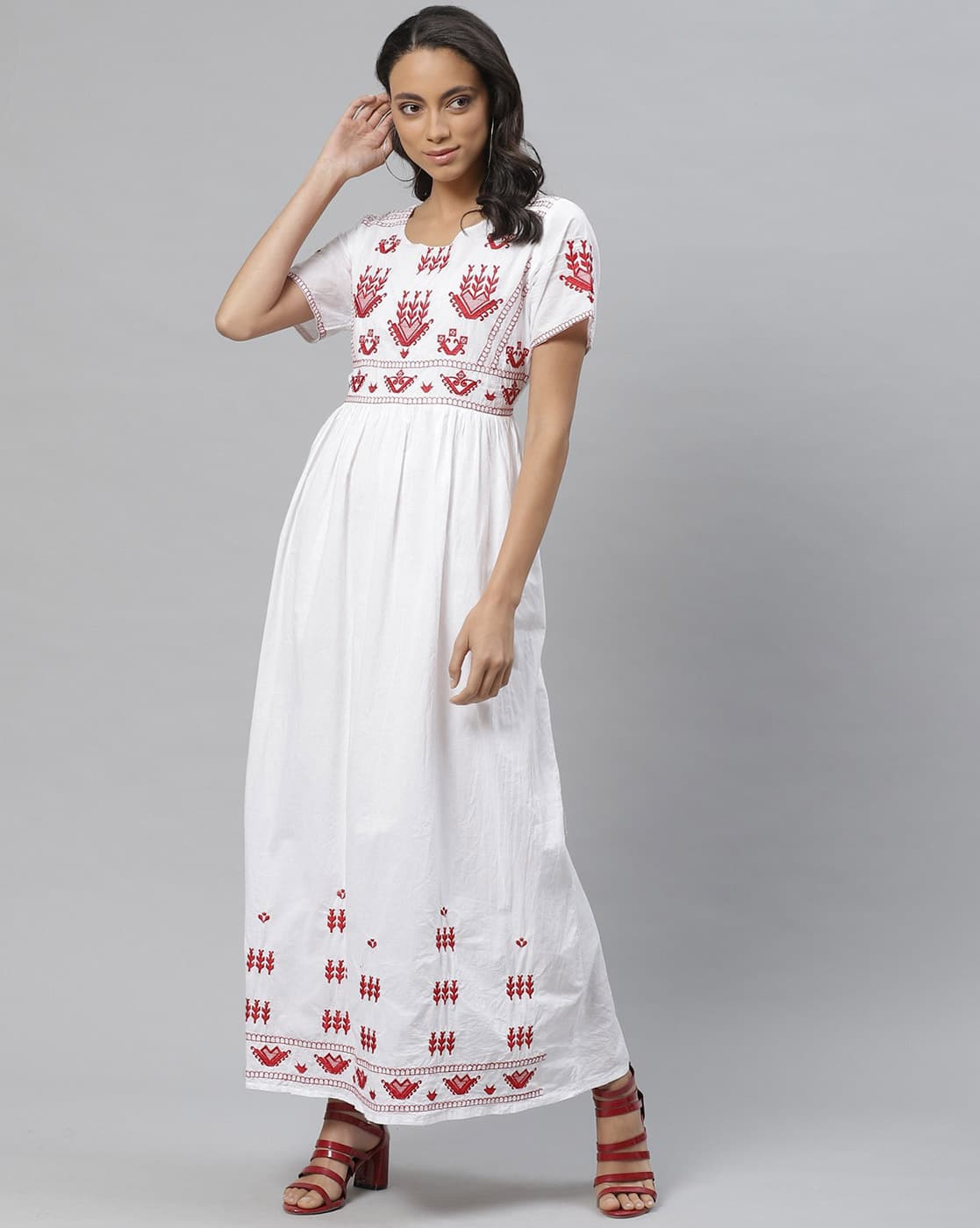 tickets to paradise white embroidered maxi dress White Embroidered Maxi Dress Lulus Tickets To Paradise White Embroidered  Maxi Dress L Vacation