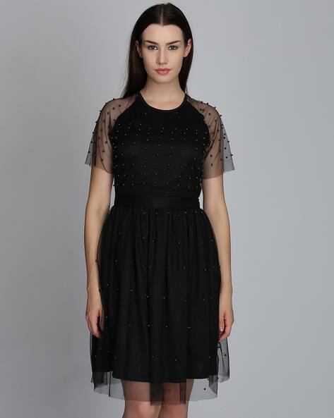 Buy Black Dresses for Women by LA LOFT Online | Ajio.com