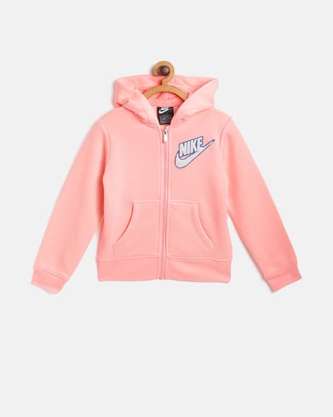 Textured Zip-Front Hoodie