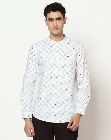 Blackberrys Checked Full Sleeves Shirt