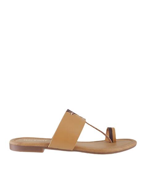 Toe-Ring Western Slippers