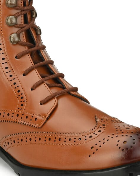 Buy Tan Boots for Men by Hirel's Online