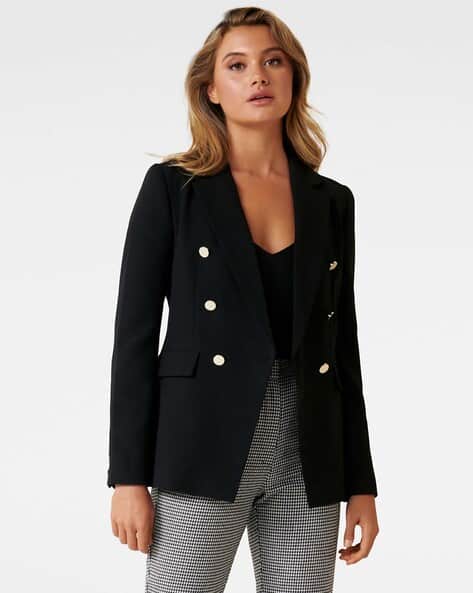 Buy Black Blazers & Waistcoats for Women by Forever New Online