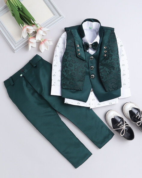 Boys Printed Suit Set