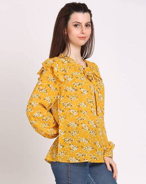 pretty yellow tops