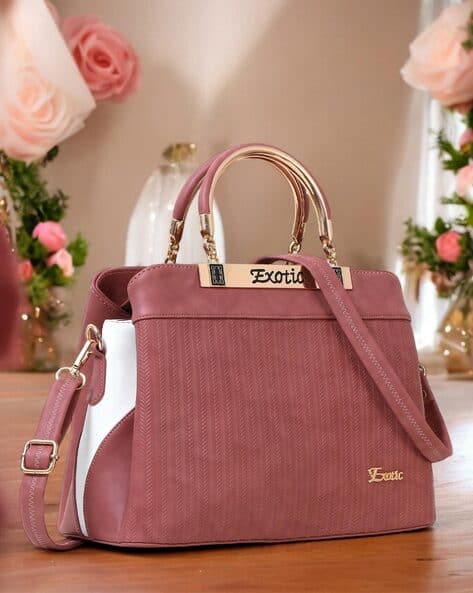 Buy Peach Handbags for Women by EXOTIC Online