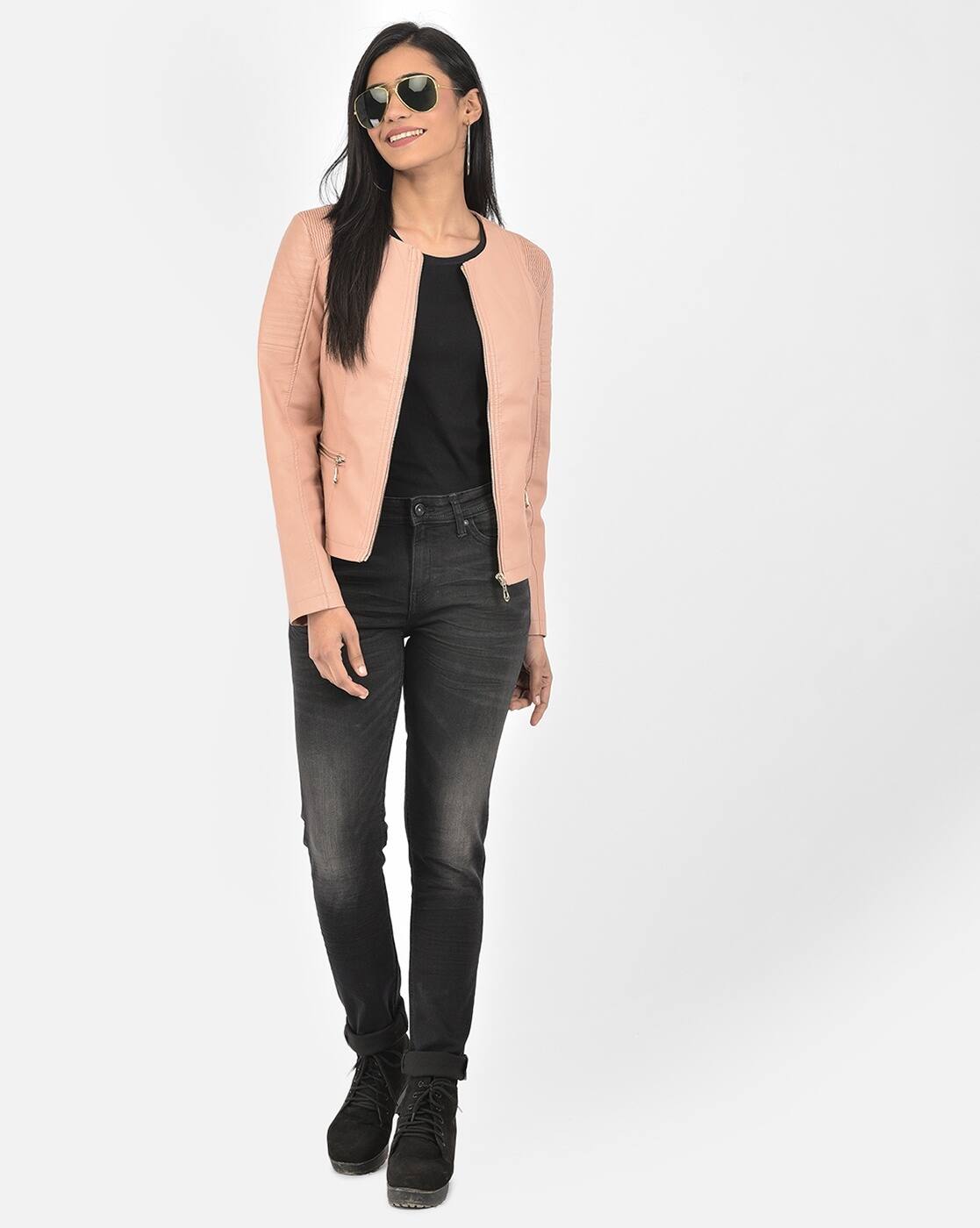 Buy Pink Jackets Coats for Women by Latin Quarters Online