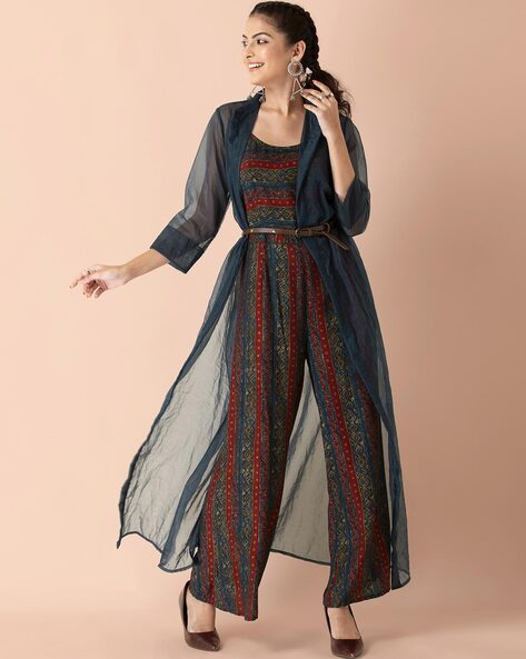 Buy Navy Jumpsuit Playsuits for Women by Indya Online Ajio