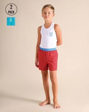 u.s. polo assn. Boys Pack of 2 Printed Shorts-picture-29