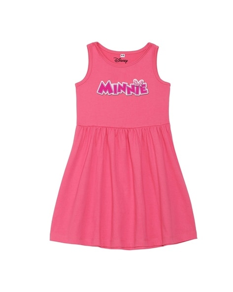 Buy Pink Dresses Frocks for Girls by Disney by Wear Your Mind Online Ajio