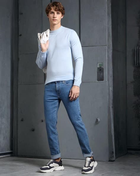 LEVI'S Men 511 Mid-Wash Slim Fit Jeans