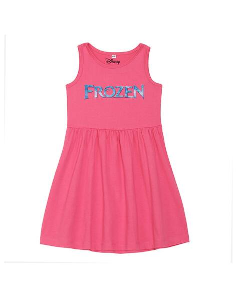 Buy Pink Dresses Frocks for Girls by Disney by Wear Your Mind