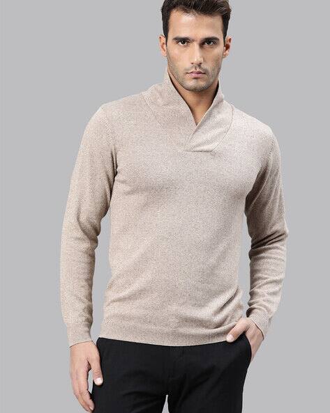 Textured Slim-Fit Pullover