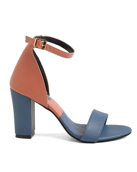 Bruno Manetti Open-Toe Chunky Heeled Sandals