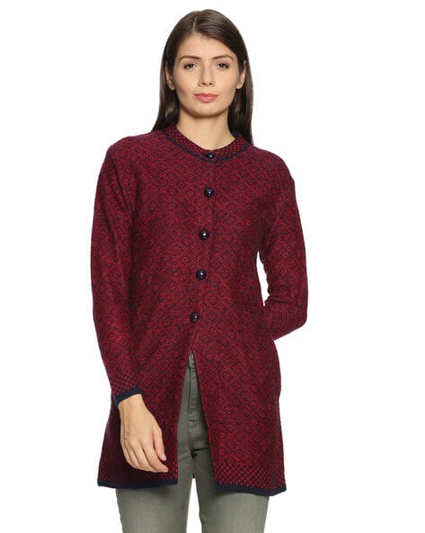 Self-Design Long Cardigan