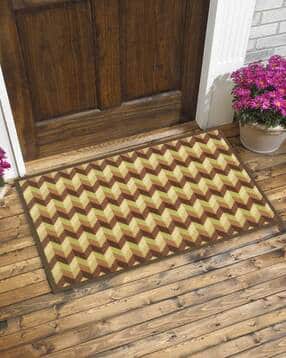 Chevron-Knit Highly Durable Antislip Door Mat 28" x 18"-image-34