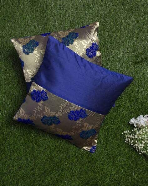 Buy Blue Cushions Pillows for Home Kitchen by Alina Decor