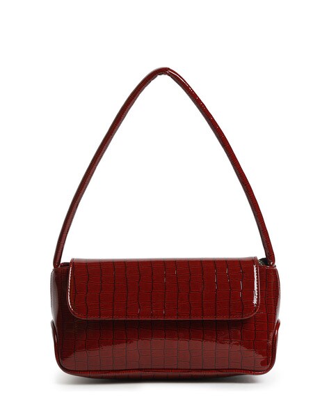 Maroon color handbags hotsell