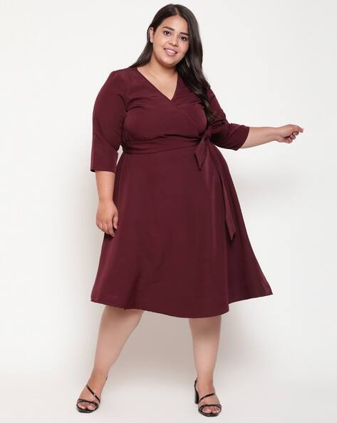 sachin and babi light blue dress Buy Plus Size Burgundy Formal Gown Online In India
