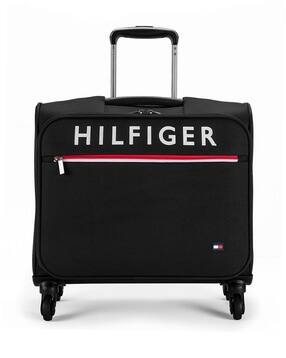 Brand Print Small Trolley Bag with TSA Lock-image-1