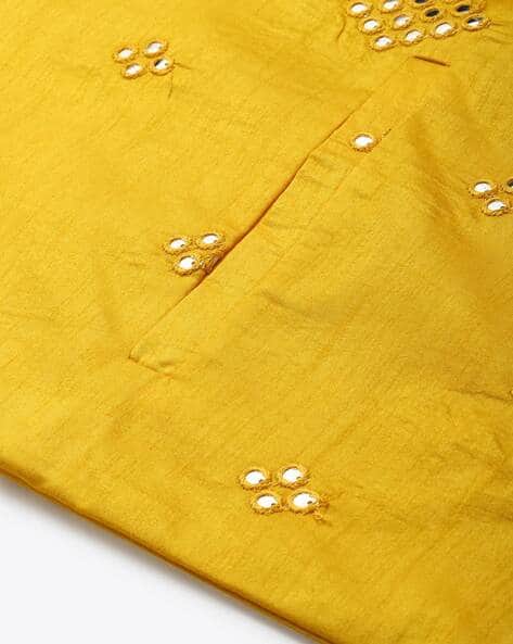 Buy Yellow 3-Piece Ethnic Suit for Men by SOJANYA Online