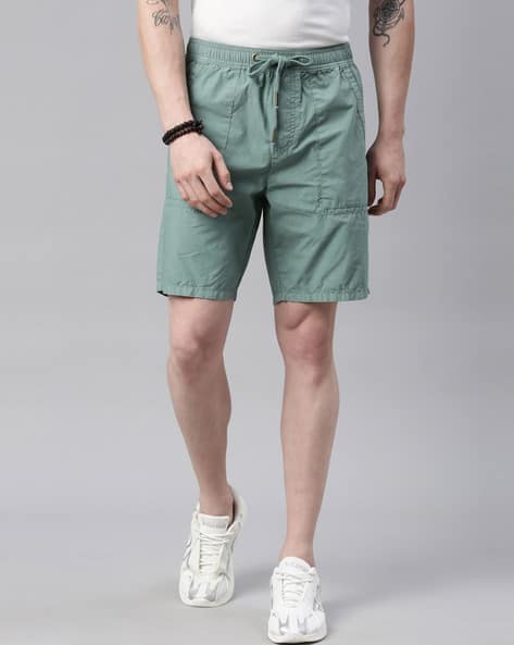 Flat-Front Slim Fit Shorts