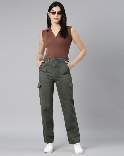 Women High Rise Relaxed Fit Jeans