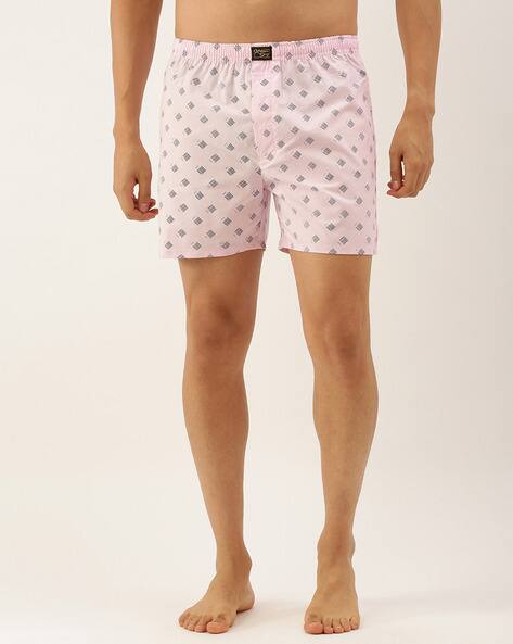 Buy Baby Pink Boxers for Men by URBAN DOG Online
