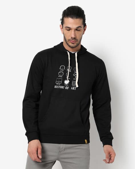 Graphic Print Hoodie Sweatshirt