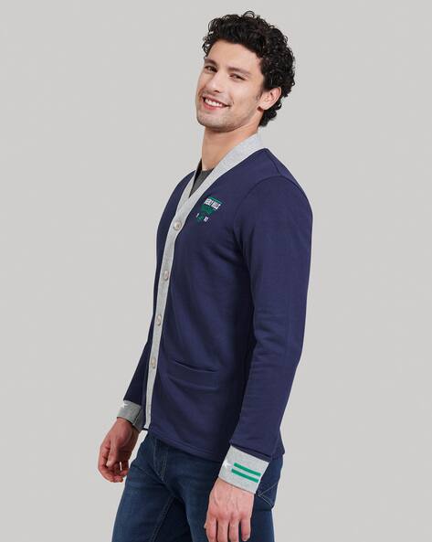 Buy Navy Sweaters Cardigans for Men by Beverly Hills Polo Club