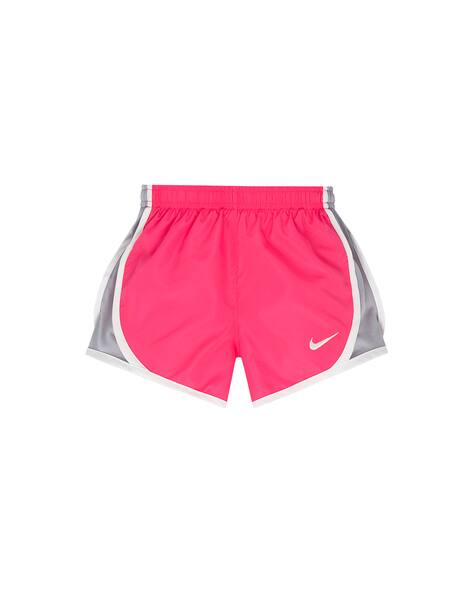 nike colour block shorts pink