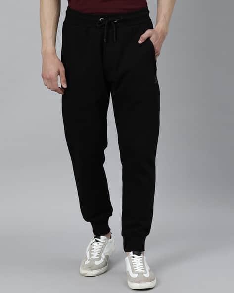 Solid Fitted Track Pants