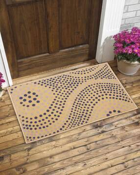 Polka Dot-Knit Highly Durable Anti Slip Door Mat 28" x 18"-image-15