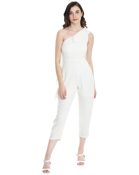 Buy White Jumpsuits Playsuits for Women by DODO MOA Online Ajio