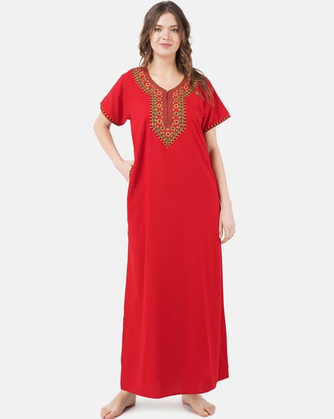 Buy Red Nightshirts&Nighties for Women by KOI SLEEPWEAR Online