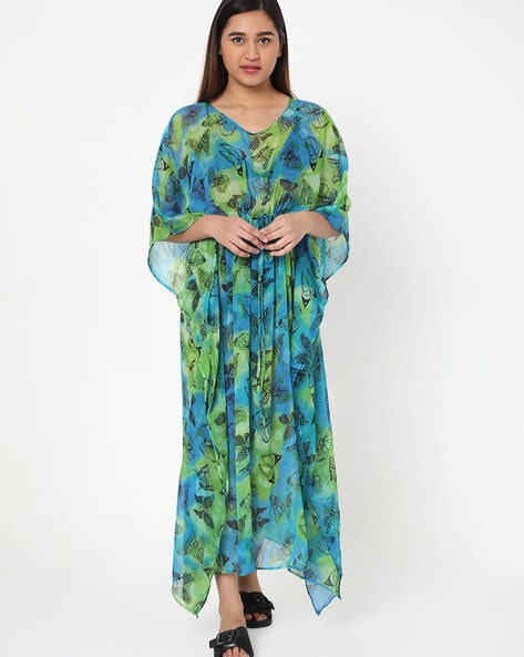 Buy Blue Green Dresses for Women by ASHTAG Online Ajio