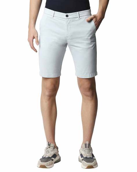 Basics Solid Knee Length Shorts