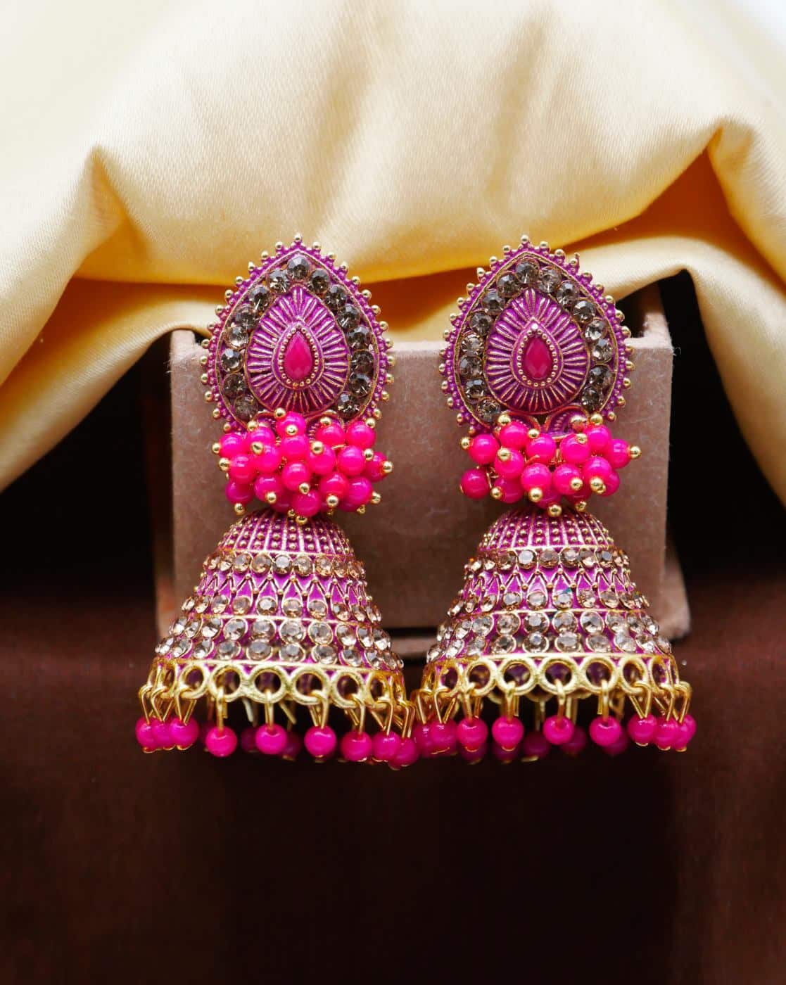 Flipkart Pink Jewellery Online Buy Pink Earrings For Women By
