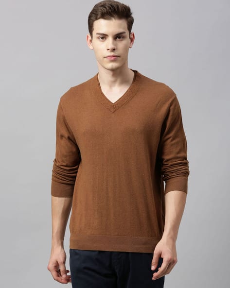 Buy Brown Sweaters Cardigans for Men by Rare Rabbit Online