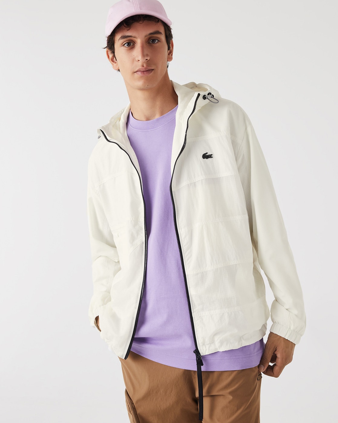 Buy White Jackets Coats for Men by Lacoste Online Ajio