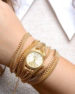 Analogue Watch with Chain Strap-image-10