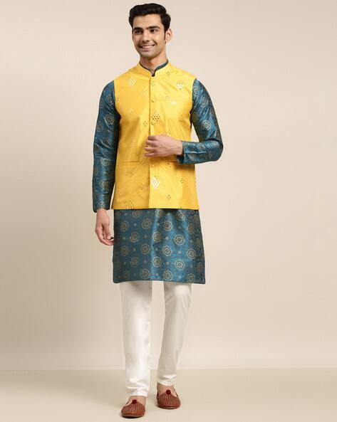 SOJANYA Embellished 3-Piece Suit Set