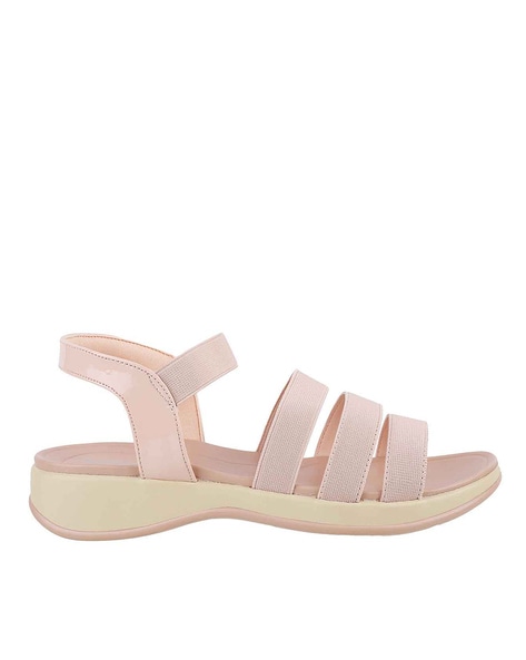 Mochi Strappy Slip-On Wedges