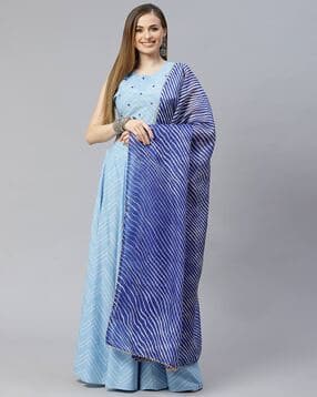 stylum Bandhani Print Skirt-Suit Set with Dupatta-picture-41