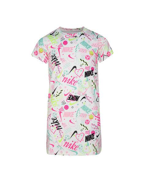 Typography Print A-line Dress