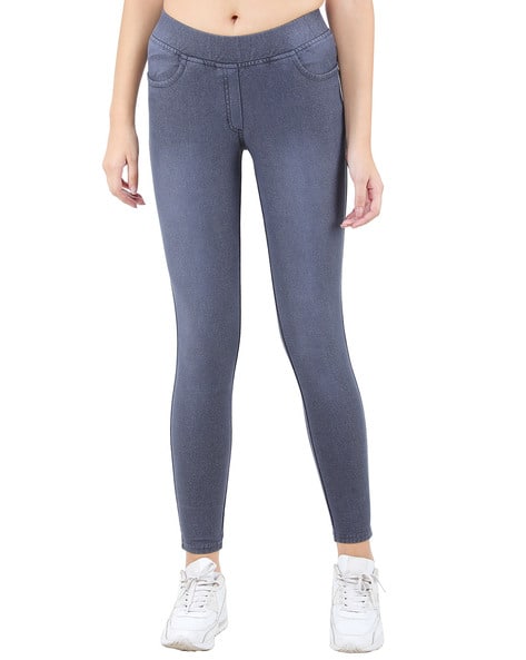 High-Rise Skinny Fit Jeggings