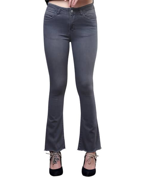Buy Grey Jeans Jeggings for Women by Fck-3 Online