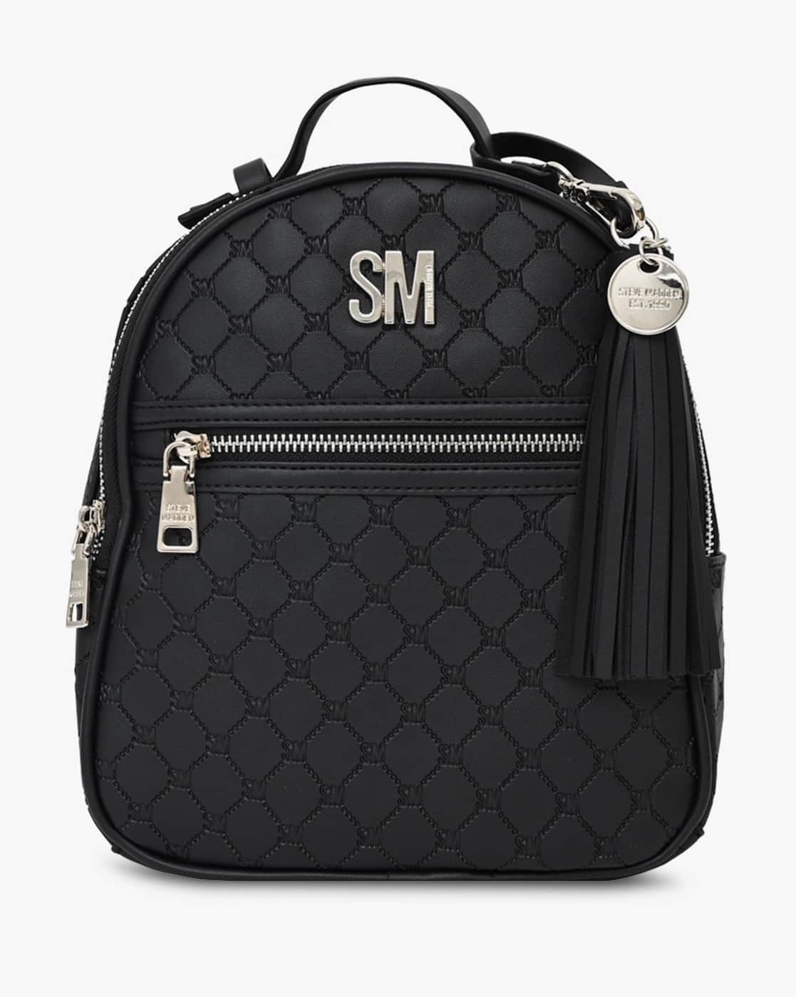 Buy STEVE MADDEN Bblogo Backpack with Metal Lo... Online  display picture 1
