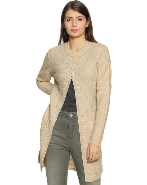 Self-Design Long Cardigan