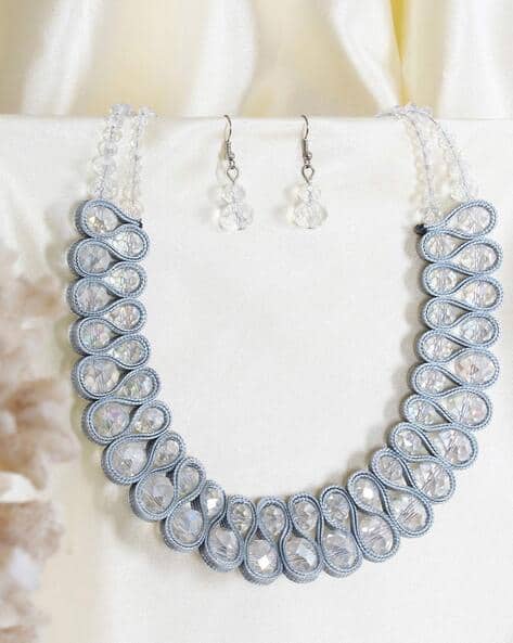 Buy Silver FashionJewellerySets for Women by Ayesha Online